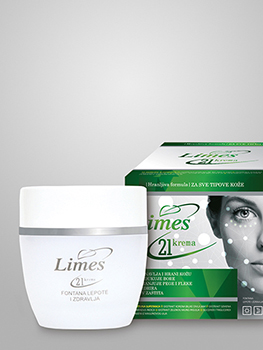 Limes Mk Bibi 9308 Limes 21 krema hranljiva formula za sve tipove kože, 50ml